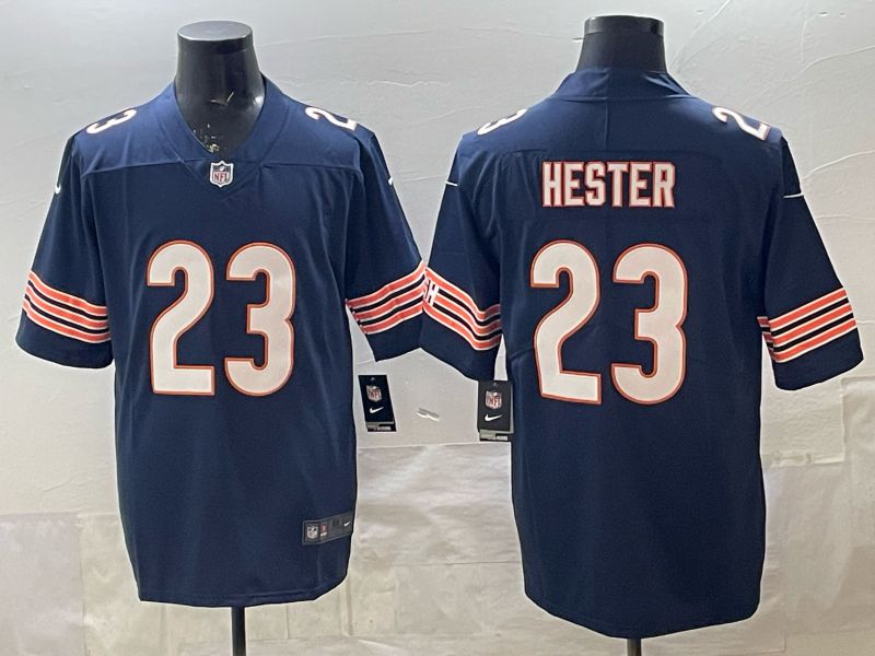 Men 2026 Chicago Bears #23 Hester blue Limited Nike NFL Jersey style 01->chicago bears->NFL Jersey